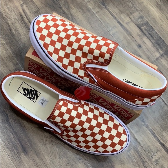 ••VANS CLASSIC SLIP-ON Checkerboard PicntTrWht Mns - Picture 11 of 16